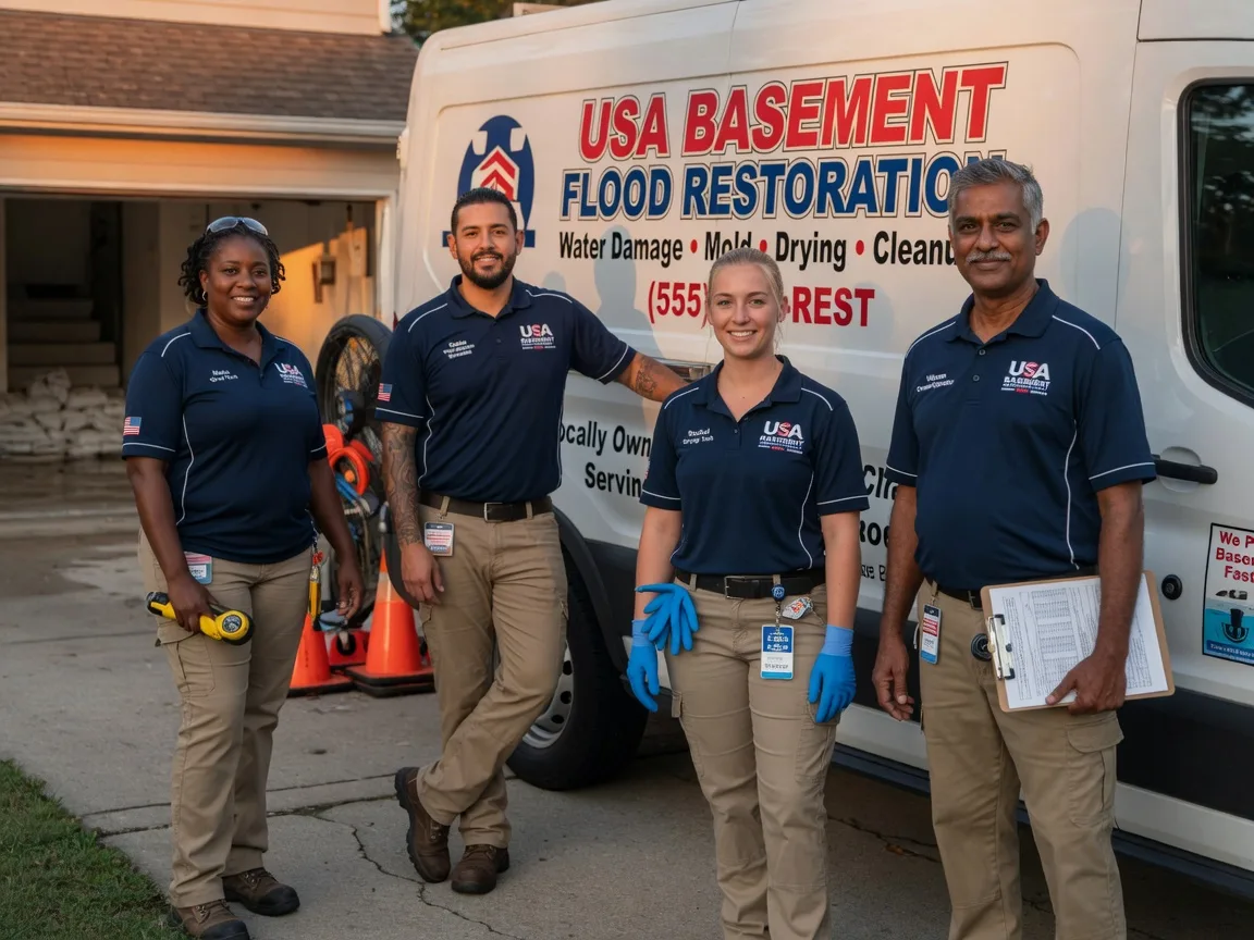 Basement Flood Cleanup company in La Pointe, WI